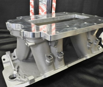 300-961-BLOWER  Holley BIG BLOCK CHEVY REC PORT TUNNEL RAM W EFI & BLOWER TOP